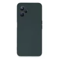 BUĞZ Realme C35 Kılıf Nano İçi Kadife Silikon - Koyu Yeşil