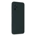 BUĞZ Realme C35 Kılıf Nano İçi Kadife Silikon - Koyu Yeşil