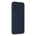 BUĞZ Realme C35 Kılıf Nano İçi Kadife Silikon - Lacivert