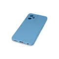 BUĞZ Realme C35 Kılıf Nano İçi Kadife Silikon - Mavi