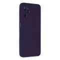 BUĞZ Realme C35 Kılıf Nano İçi Kadife Silikon - Mor