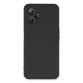 BUĞZ Realme C35 Kılıf Nano İçi Kadife Silikon - Siyah