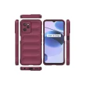 BUĞZ Realme C35 Kılıf Optimum Silikon - Bordo