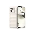 BUĞZ Realme C35 Kılıf Optimum Silikon - Krem