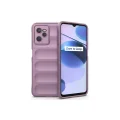 BUĞZ Realme C35 Kılıf Optimum Silikon - Mor