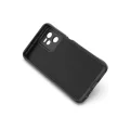 BUĞZ Realme C35 Kılıf Optimum Silikon - Siyah
