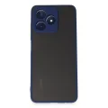 BUĞZ Realme C53 Kılıf Montreal Silikon Kapak - Lacivert