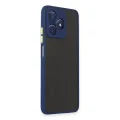 BUĞZ Realme C53 Kılıf Montreal Silikon Kapak - Lacivert