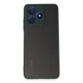 BUĞZ Realme C53 Kılıf Montreal Silikon Kapak - Yeşil