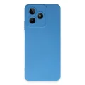BUĞZ Realme C53 Kılıf Nano İçi Kadife Silikon - Mavi