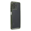BUĞZ Realme C53 Kılıf Razer Lensli Silikon - Yeşil
