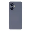 BUĞZ Realme C55 Kılıf Nano İçi Kadife Silikon - Gri