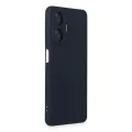 BUĞZ Realme C55 Kılıf Nano İçi Kadife Silikon - Lacivert