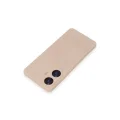 BUĞZ Realme C55 Kılıf Nano İçi Kadife Silikon - Pudra