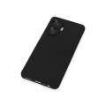 BUĞZ Realme C55 Kılıf Nano İçi Kadife Silikon - Siyah