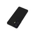 BUĞZ Realme C55 Kılıf Nano İçi Kadife Silikon - Siyah