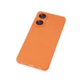 BUĞZ Realme C55 Kılıf Nano İçi Kadife Silikon - Turuncu