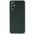 BUĞZ Realme C65 Kılıf First Silikon - Koyu Yeşil