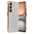 BUĞZ Realme C75 4g Kılıf Razer Lensli Silikon - Gold