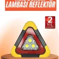 BUĞZ Reflektör Güneş Enerjili Taşınabilir Portatif Acil Güvenlik Işığı Araba Acil Uyarı Işığı