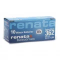 BUĞZ Renata 362 Sr721sw 1.55v Alkalin Saat Pili 10 Adet