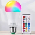 BUĞZ Renk Değiştirebilen RGB Işıklı Led Ampul A+Enerji 15 Watt Led Işık - BUĞZ