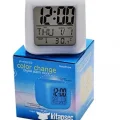 BUĞZ Renk Değiştiren Dijital Alarm Küp Saat ( BUĞZ )