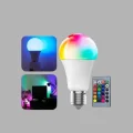 BUĞZ Renk Değiştiren RGB LED Ampul 16 Renk Uzaktan Kumandalı 2025 Model