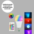 BUĞZ Renk Değiştiren RGB LED Ampul 16 Renk Uzaktan Kumandalı 2025 Model