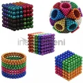 BUĞZ Renkli 216 Mıknatıs Neocube Mıknatıs 5mm Neodyum
