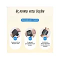 BUĞZ Renkli LCD Ekranlı Bilekten Tansiyon Aleti – Taşınabilir ve Kolay Kullanım Tansiyon Aleti