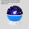 BUĞZ Renkli LED Gece Lambası 6 Işık Modlu Çocuk Odası Atmosfer Aydınlatma