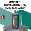 Renkli LED Işıklı Kablosuz Hoparlör IP67 Sertifikalı