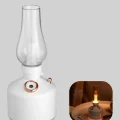 BUĞZ Renkli Led Işıklı Retro Gaz Lambası Aroma Terapi Mist Maker