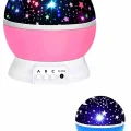 BUĞZ Renkli Yıldızlı Gökyüzü Projeksiyon Gece Lambası Pilli ve USB Kablolu - Lisinya