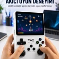 BUĞZ Retro El Konsolu 64 GB – 15.000 Oyun, Geniş Platform Desteği, 3.5” IPS Ekran Yeni Nesil