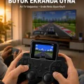BUĞZ Retro Oyun Konsolu 520 Klasik Oyunlu Şarj Edilebilir El Konsolu