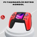 BUĞZ Retro Oyun Konsolu – 520 Klasik Oyunlu Taşınabilir Gamepad