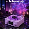 BUĞZ Retro Pikap Tasarımlı Bluetooth Hoparlör – Projektörlü Şarjlı Lamba