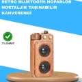 BUĞZ Retro Radyo Tasarım Bluetooth Hoparlör 1800mAh Uzun Çalma Süresi