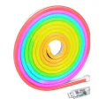 BUĞZ RGB Akıllı LED Neon Şerit Işık 3 Metre Uzaktan Kumandalı ve Telefon Kontrollü Renkli Aydınlatma