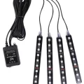 BUĞZ RGB Araç İçi Şerit LED Seti Müzik Kontrollü Ambiyans Aydınlatma