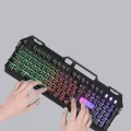 BUĞZ RGB Aydınlatmalı Klavye Mouse Seti – USB Bağlantılı, Türkçe Q, Ayarlanabilir DPI, Ergonomik Yapı