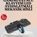 BUĞZ RGB Aydınlatmalı Oyuncu Klavye Mouse – Mekanik Hissiyat, Maksimum Kontrol