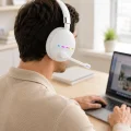 BUĞZ RGB BEYAZ KULAKLIK MAX-17 - BUĞZ