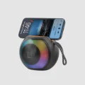 BUĞZ RGB Işıklı Bluetooth Hoparlör – 360° Stereo Ses ve 8 Saat Çalma Süresi