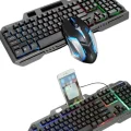 BUĞZ RGB Işıklı Gaming Oyuncu Klavye Q Klavye Mouse Hediyeli - BUĞZ