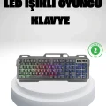 BUĞZ RGB Işıklı Oyuncu Klavye Mouse Seti – Türkçe Q, Ayarlanabilir DPI, Ergonomik ve Dayanıklı Tasarım
