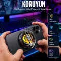BUĞZ RGB Işıklı Sessiz Fanlı Telefon Soğutucu