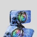 BUĞZ RGB Işıklı Telefon Soğutucu Fan Gaming Cooler Süper Hızlı Soğutma - BUĞZ